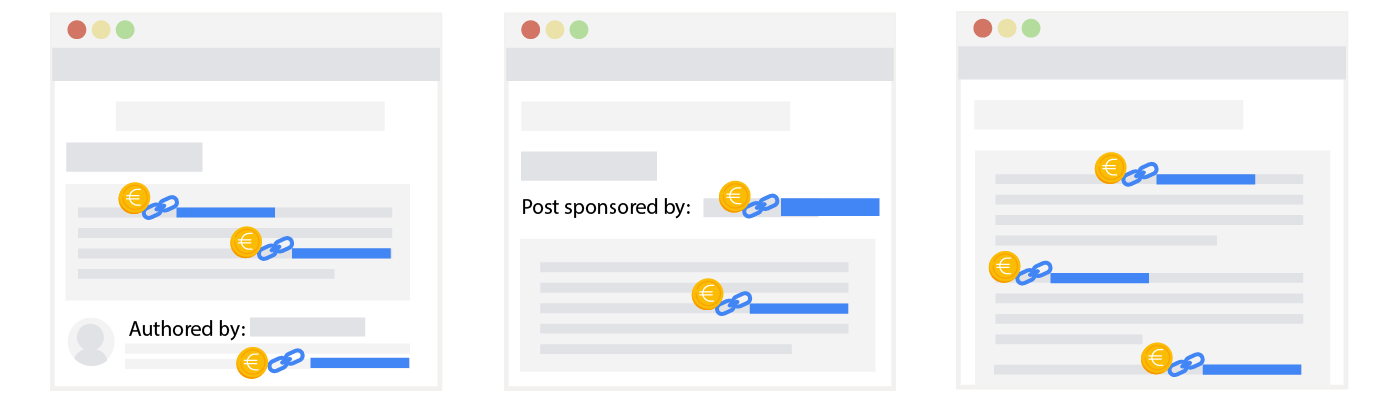 What Sponsored and guest posts are