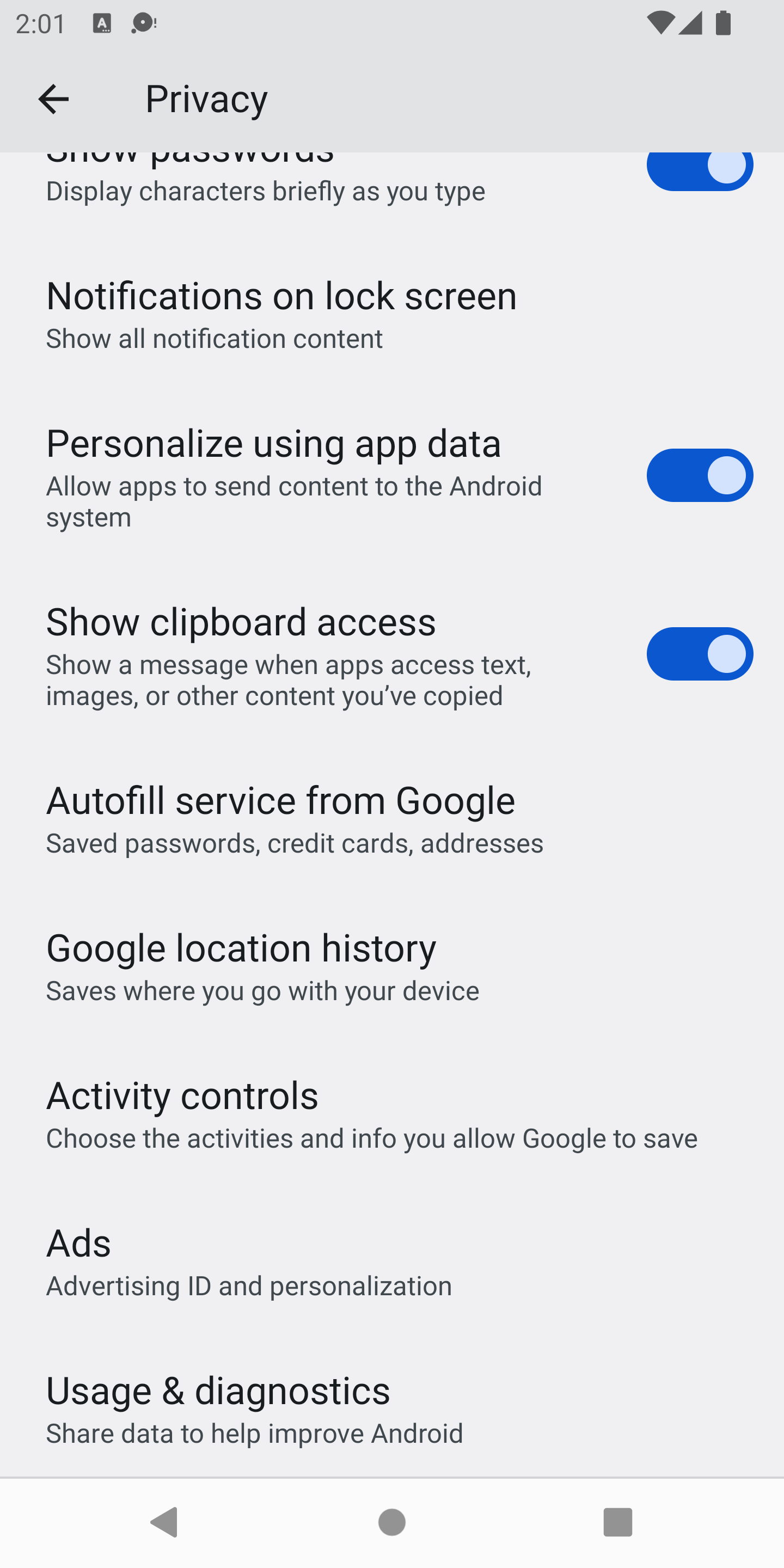 Google Settings App Android Forums At Androidcentral Com
