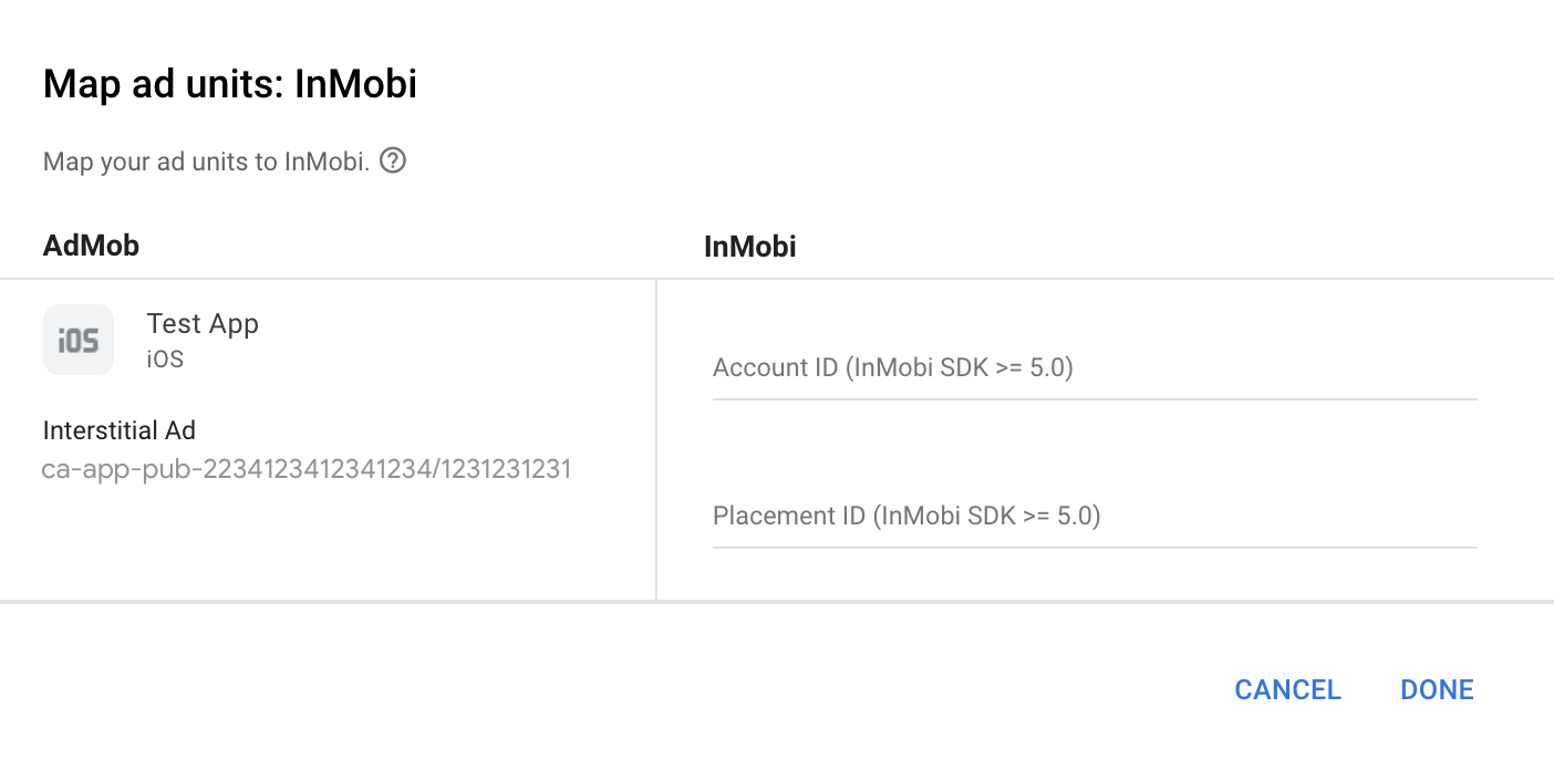 inmobi ios sdk