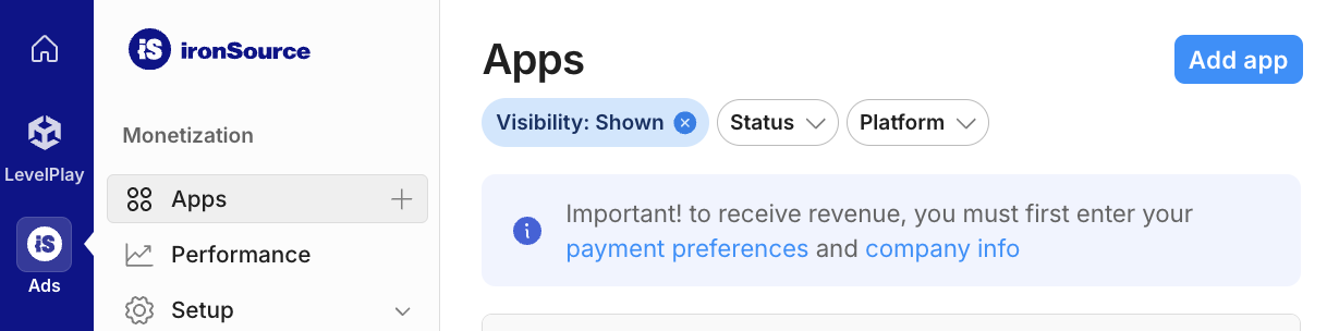 Integrating ironSource with Mediation Unity Google Developers