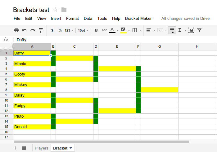 Free Tournament Bracket Maker