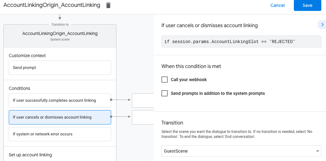 Account Linking With Oauth Actions On Google Account Linking