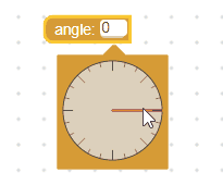 Angle picker configured as a protractor