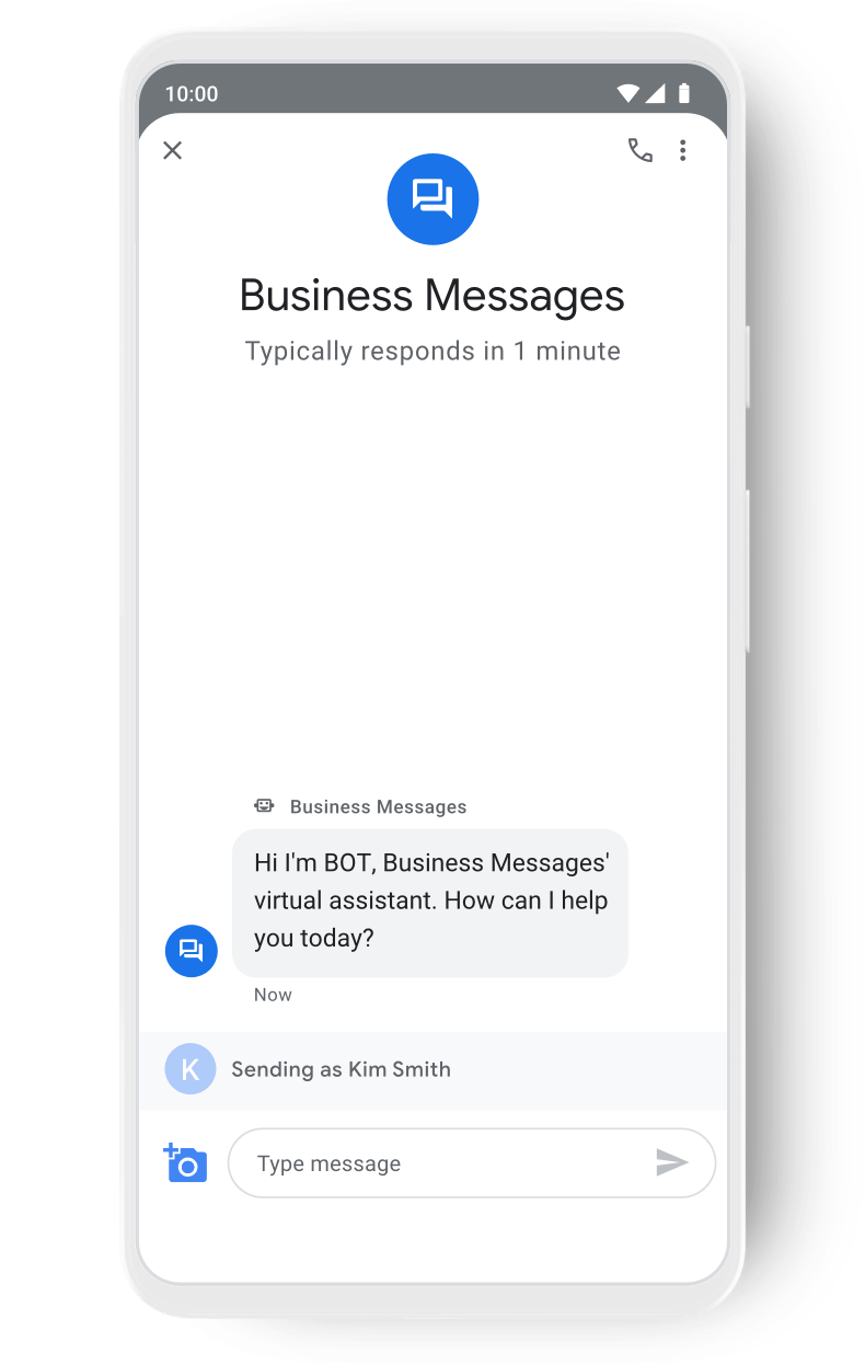 Google business chat