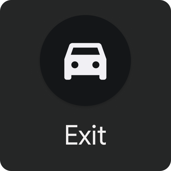 Exit icon with title