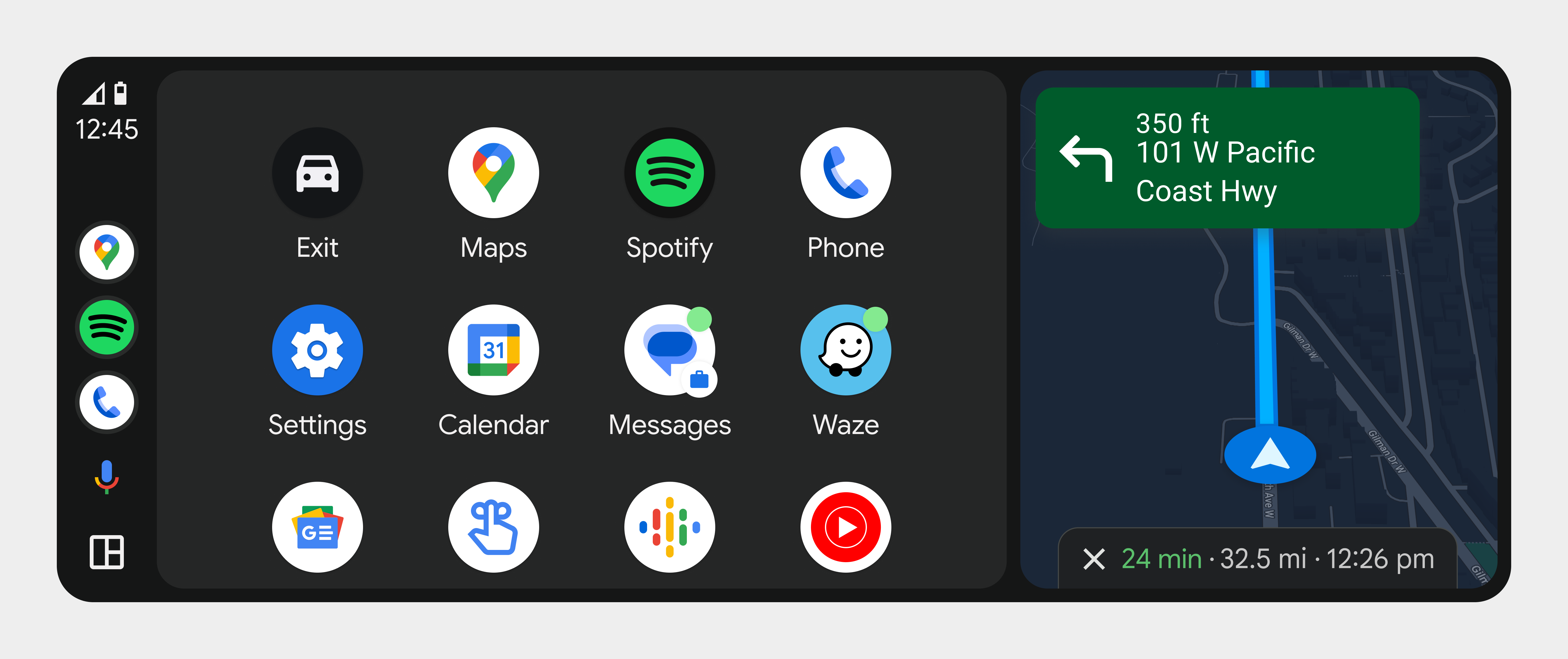 Example of a customized launcher