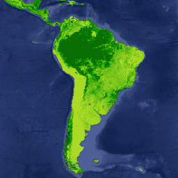 Immagine di esempio MODIS/006/MOD44B