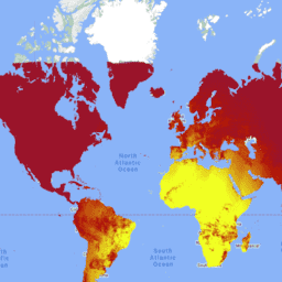 MODIS/061/MCD18C2 की सैंपल इमेज