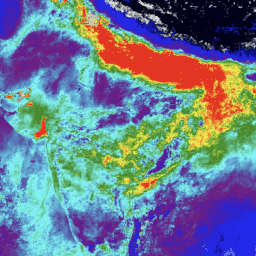 Immagine di esempio MODIS/061/MCD19A2_GRANULES