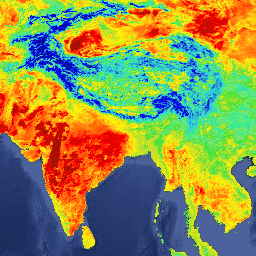 Gambar Sampel MODIS/061/MOD21C3