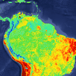 รูปภาพตัวอย่าง MODIS/061/MYD11A2