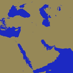 Immagine di esempio MODIS/MOD44W/MOD44W_005_2000_02_24