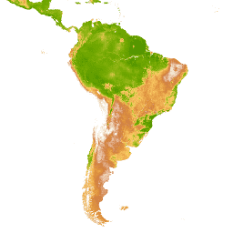 MODIS/NTSG/MOD16A2/105 Örnek Görüntü
