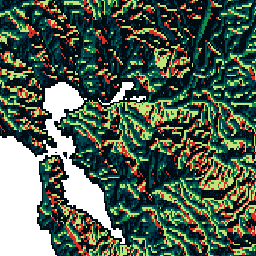 WWF/HydroSHEDS/30DIR