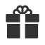 Selo cinza de presentes do jogo