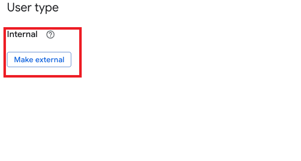 Workspace internal app