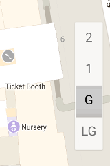 The level picker near the center right. Level picker