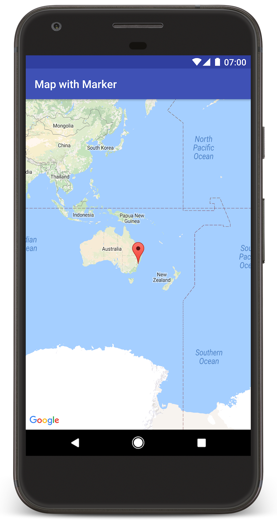 carte australie google map Ajouter une carte avec un repère | SDK Maps pour Android carte australie google map Ajouter une carte avec un repère | SDK Maps pour Android