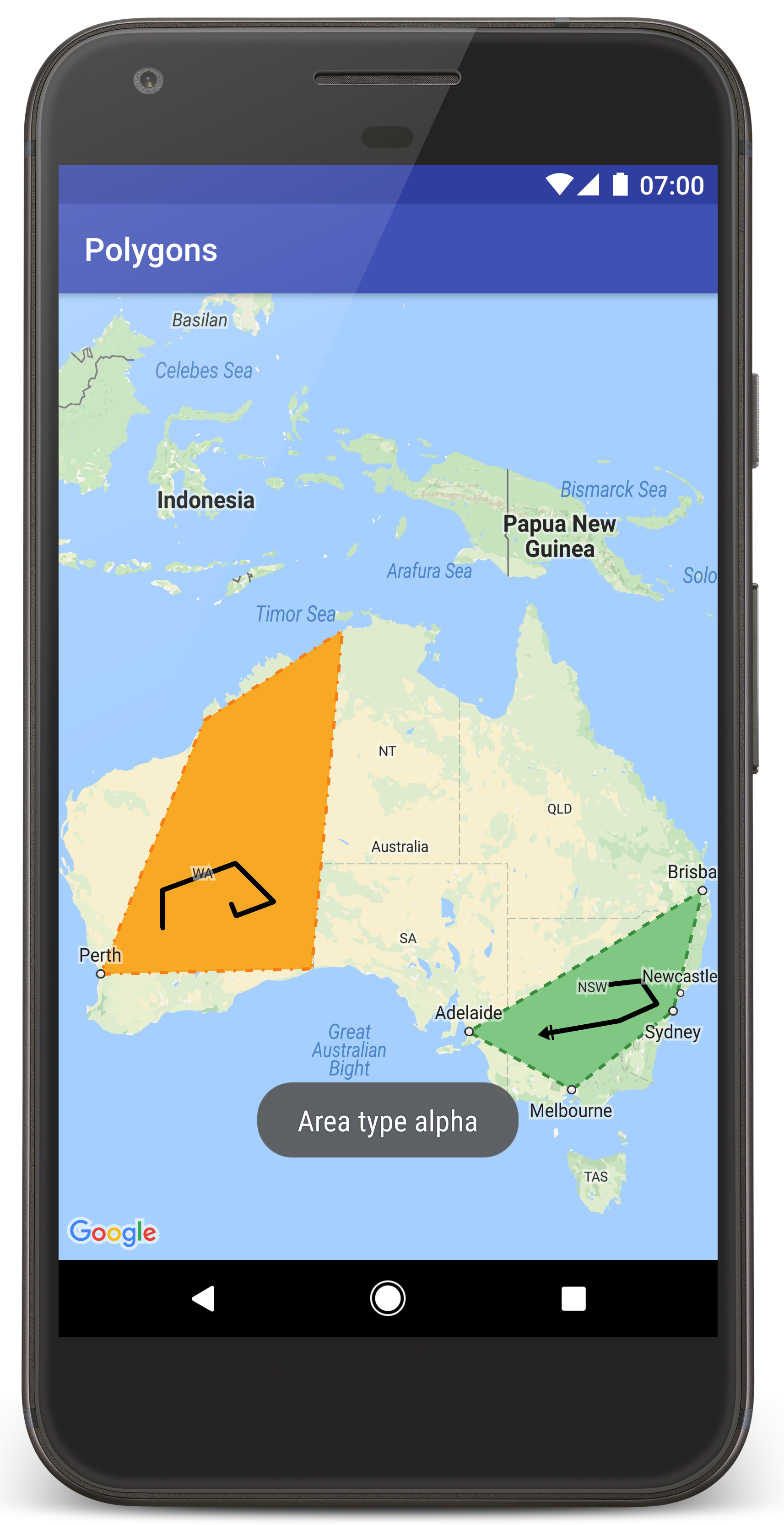 Polylines and Polygons to Represent Routes and Areas | Maps SDK for Android  | Google Developers