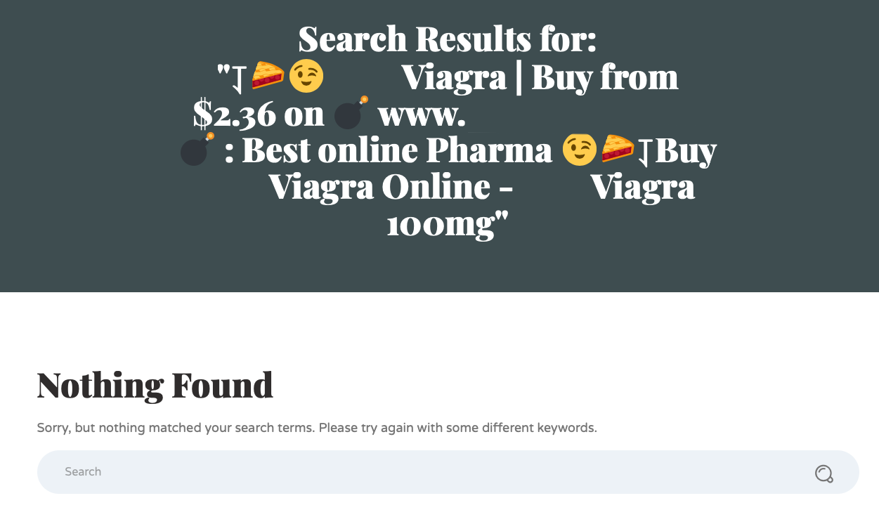 Abused internal search results