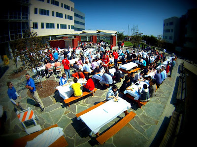 View of the lunch area