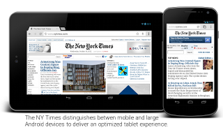The NY Times mobile and tablet experience