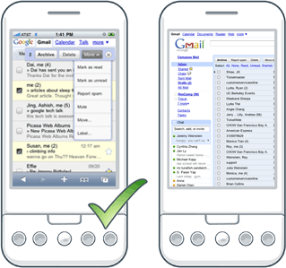 Gmail for mobile
