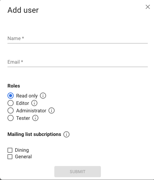 उपयोगकर्ता जोड़ें