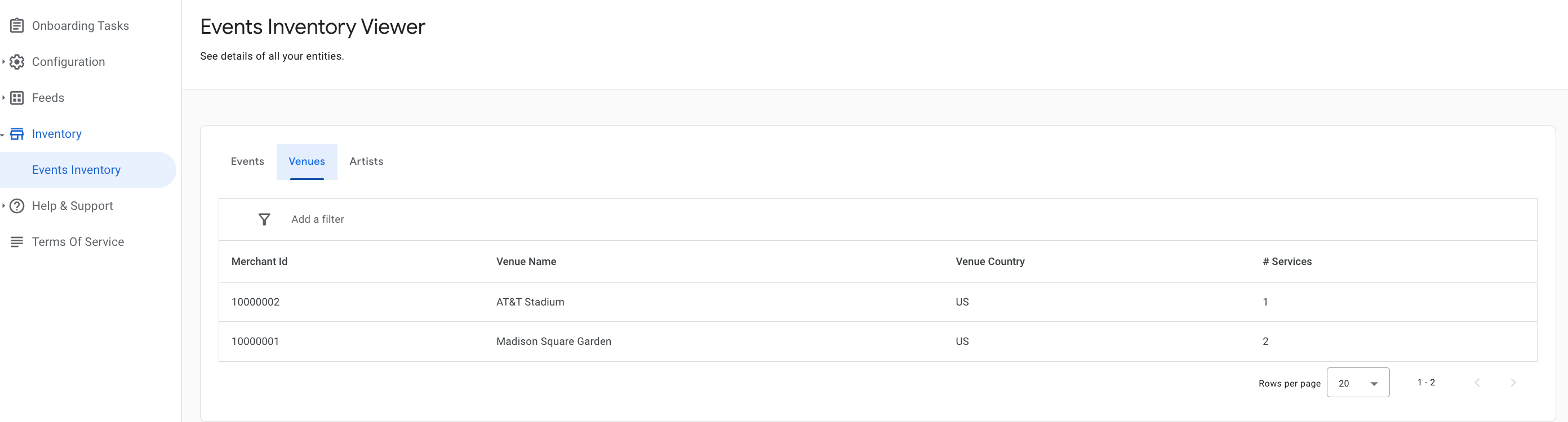 venues-table