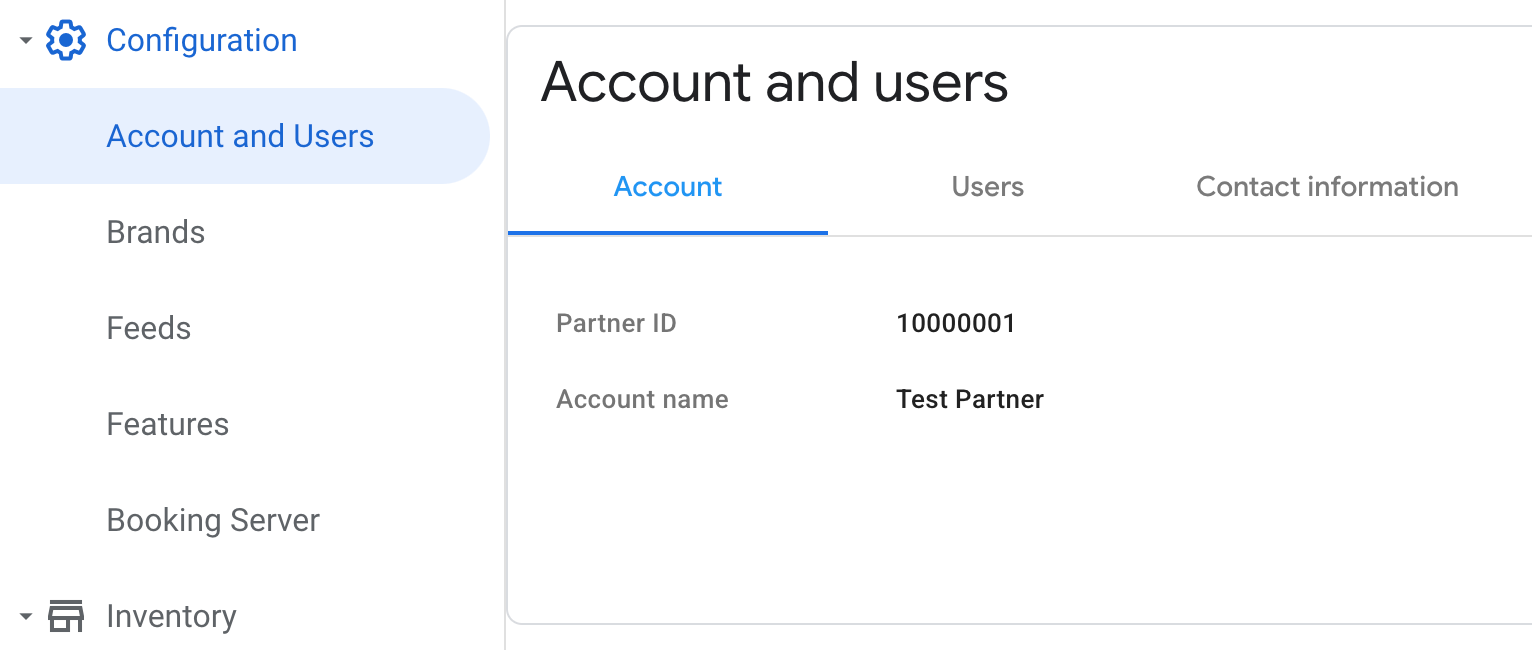 ID du partenaire sur le portail des partenaires
