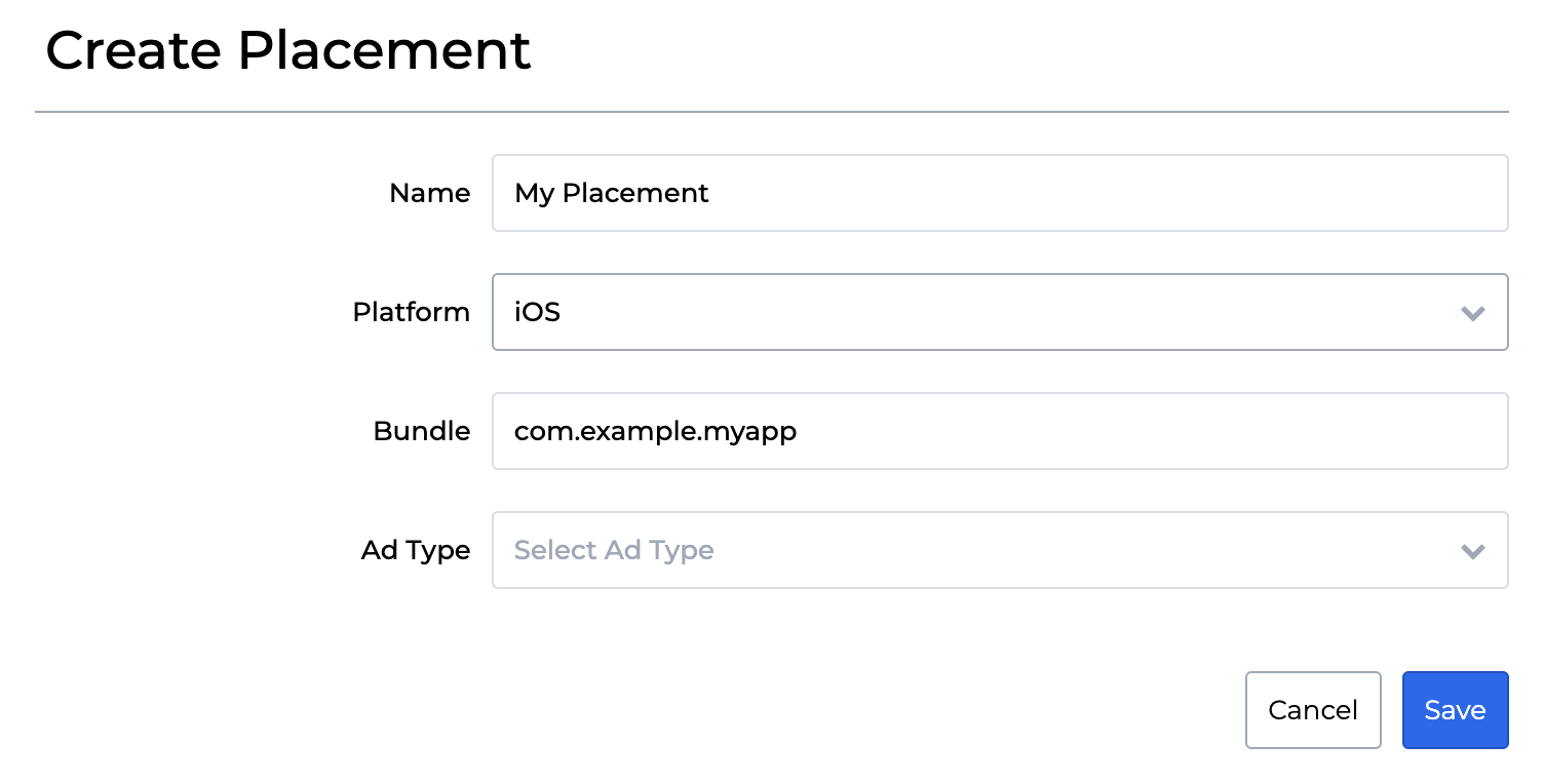Crea posizionamento iOS