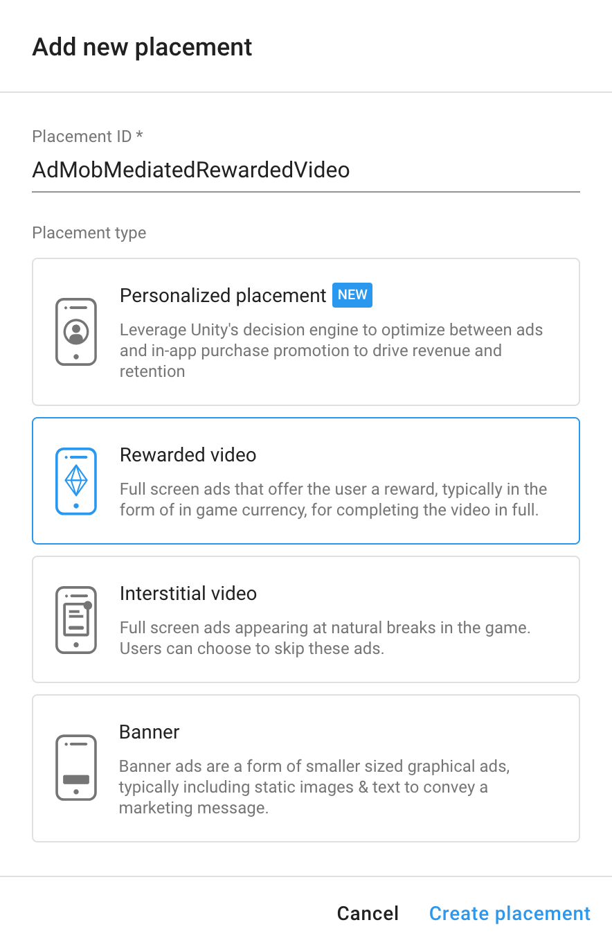 Integrate unity ads with mediation google developers