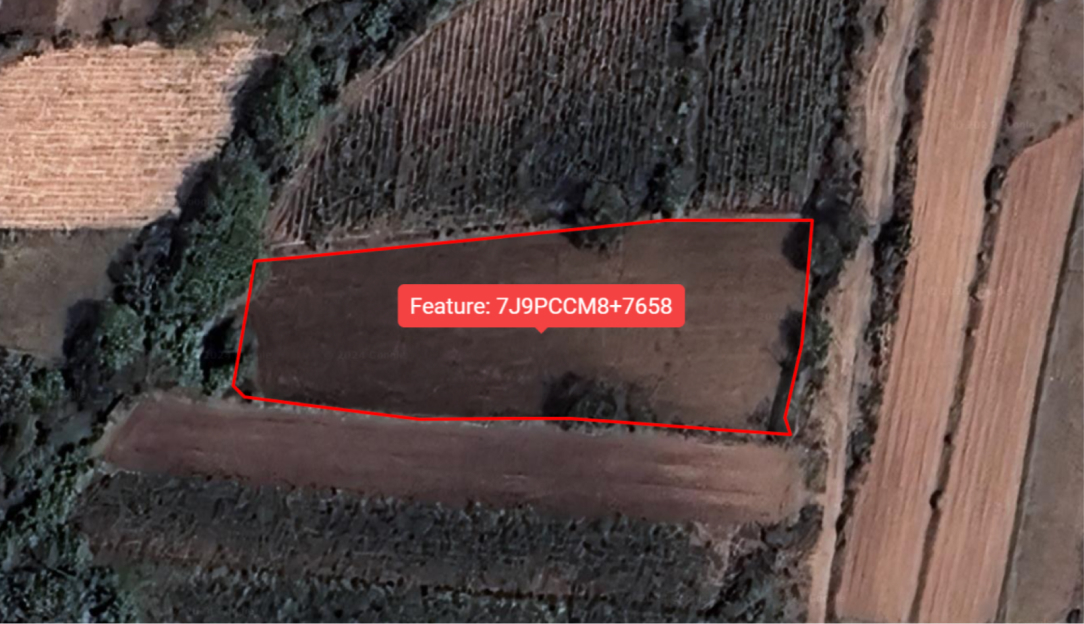A landscape feature with the ID: 7J9PCCM8+7658