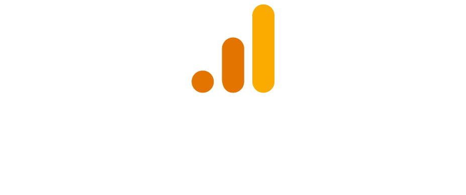 Логотип вертикальной аналитики для темного фона