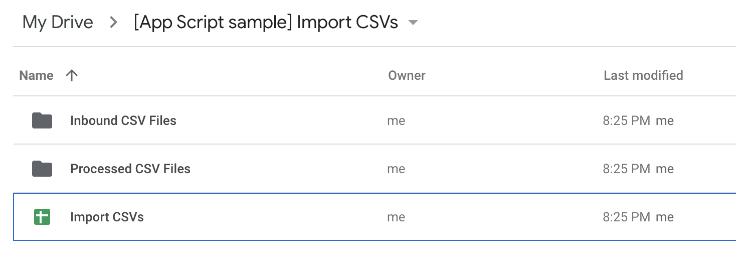 Import CSV data to a spreadsheet | Apps Script | Google Developers