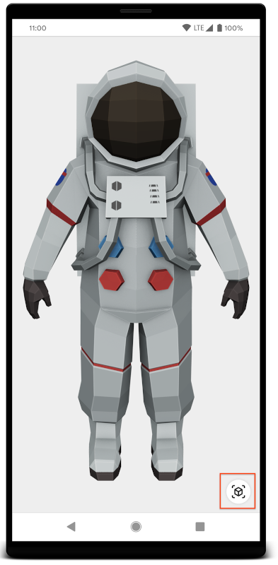 Captura de pantalla del visor de modelos