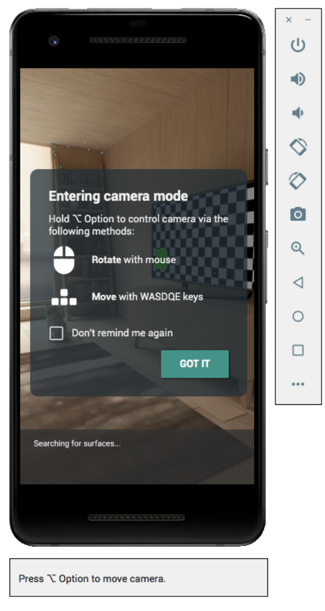 Run AR Apps in Android Emulator | ARCore | Google for Developers