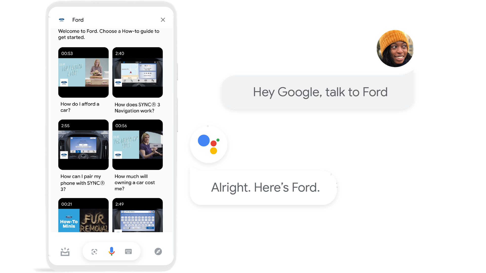 Actions on Google Content Actions | Google for Developers