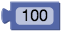 A block with a number field.