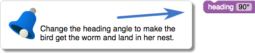 Pop-up d&#39;instruction impossible à fermer avec une flèche pointant vers le bloc à modifier.