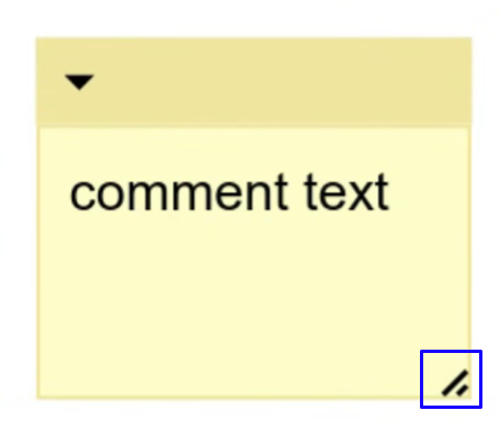 Symbol zum Anpassen der Größe