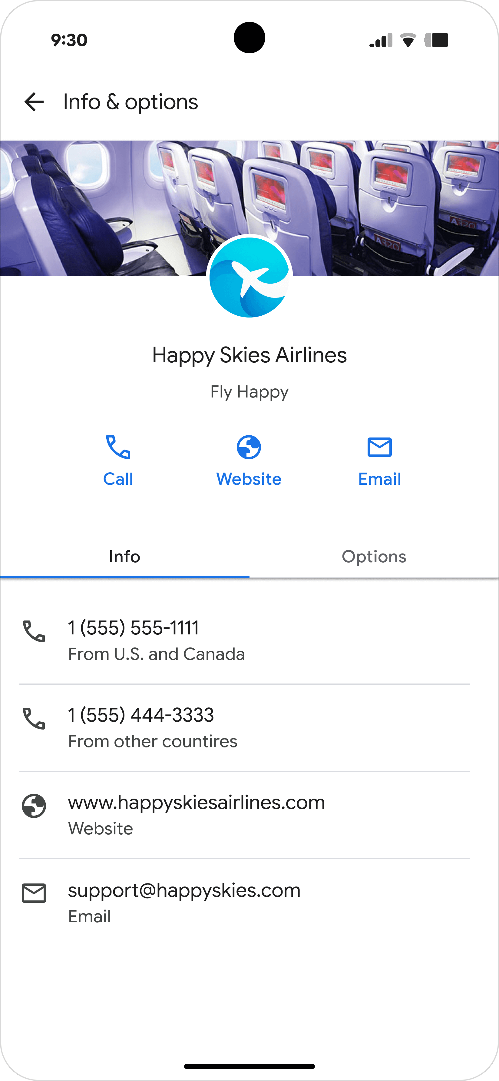 Business information