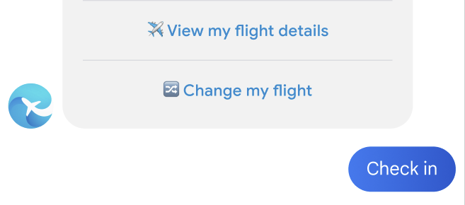 체크인 제안을 탭합니다.