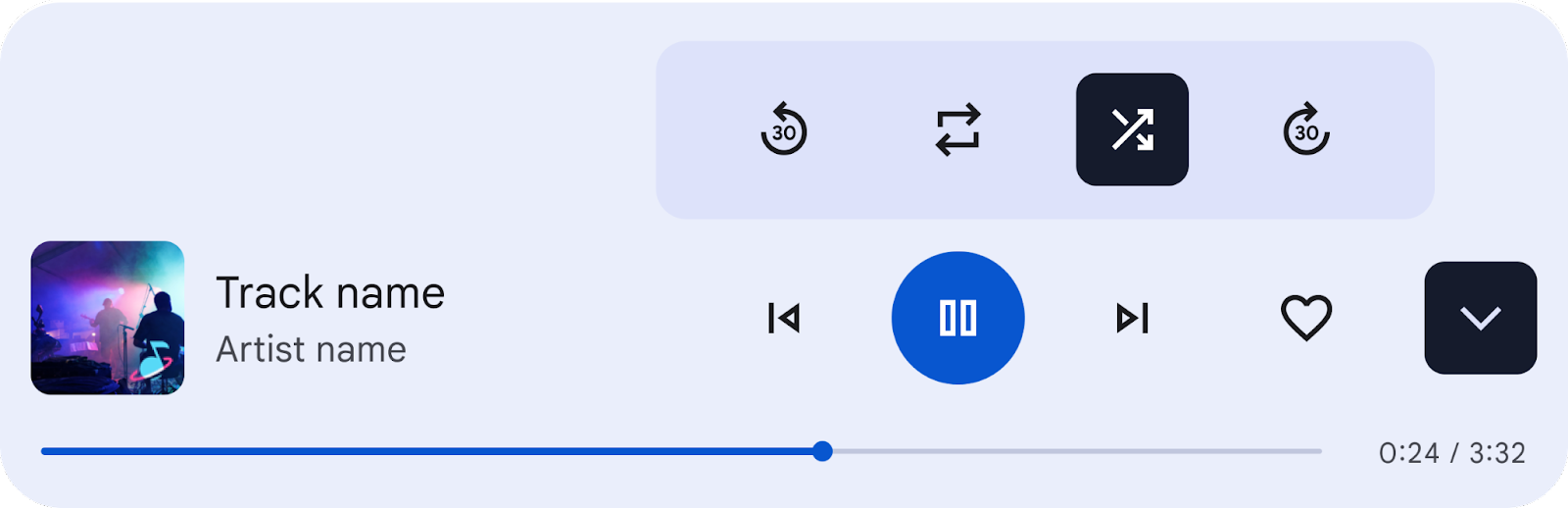 Chế độ điều khiển nội dung nghe nhìn mở rộng