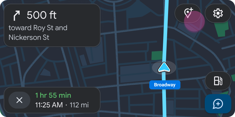 Modèle de navigation pendant le parcours utilisateur