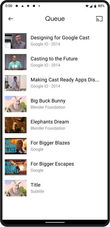 คิวผู้ส่งการเล่นอัตโนมัติ