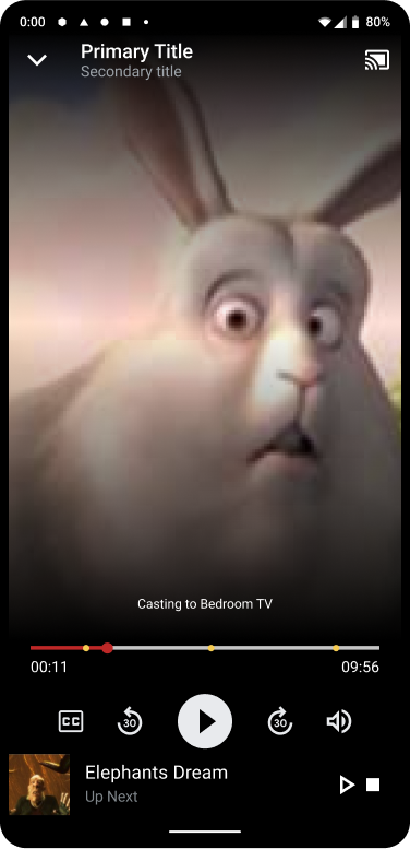 自動播放下一個傳送者上傳的完整影片