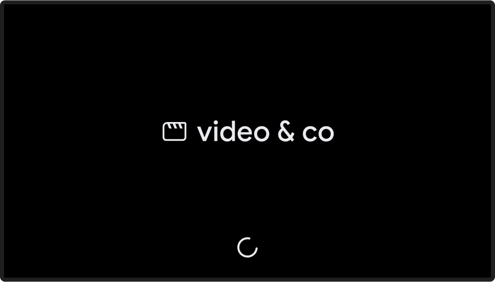 Carregamento do app Web Receiver