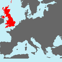 Mapa cuadrado de un país largo