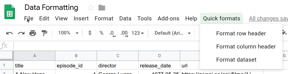 Fundamentals of Apps Script with Google Sheets #4: Data Formatting ...